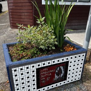 Hillman City Planter - Mosaic by June Chang & Dina Joissaint