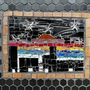 Hillman City Planter - Mosaic by Adama James