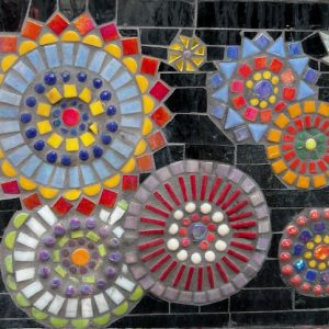 Hillman City Planter - Mosaic by Karen Kittmer