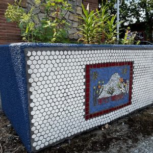 Hillman City Planter - Mosaic by Dina Joissaint
