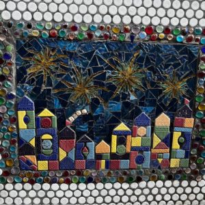 Hillman City Planter - Mosaic by June Chang