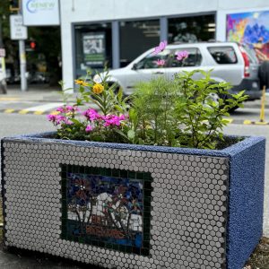 Hillman City Planter - Mosaic by Adama James
