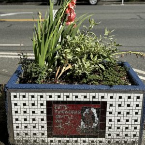 Hillman City Planter - Mosaic by Adama James